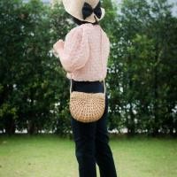 ราคา ส่งฟรี❗ กระเป๋าสาน สไตล์มินิมอล minimal กระเป๋าผักตบชวา สไตล์เกาหลี (2750747127)