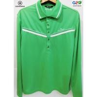 ราคา CONVERSE แท้ เสื้อยืดโปโลแขนยาวสีเขียว (849426770)