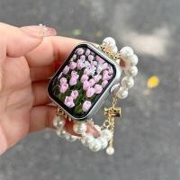 ราคา สร้อยข้อมือโลหะสายนาฬิกาสําหรับ แอปเปิล ดู ชุด 9 8 7 6 5 4 กับ 3 โซ่คู่ไข่มุกสําหรับ ฉัน นาฬิกา 44 มม. 42 มม.40 มม.49 มม.45 มม.41 มม.38 มม. พิเศษ 49 มม. สายนาฬิกาผู (27359889016)