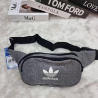 ราคา แท้ % พร้อมส่ง กระเป๋าคาดอก คาดเอว adidas สีเทา (29758817120)