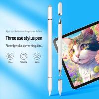 ราคา 3-in-1 Stylus Pen for iPad, Android Tablets,Phones -Precise and Comfortable Writing, Drawing on Touch Screens No Charged (25876112638)