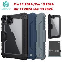 ราคา เคส Nillkin ใส่ปากกา สำหรับ ไอแพด IPad M4 Pro 11/13 2024 / Air6 Air 11/13 2024 / Pro13 Gen 67/8/9/10 10.2 10.9 Air4 Air5 (24281677255)