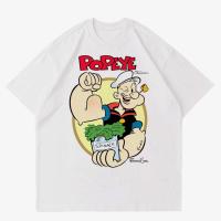 ราคา แฟชั่นใหม่ เสื้อยืด ลาย Popeye สไตล์วินเทจ | เสื้อยืด พิมพ์ลาย Popeye | เสื้อยืด พิมพ์ลาย Popeye (24360882614)
