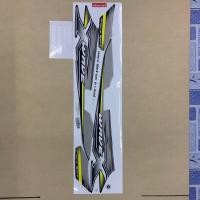 ราคา สติ๊กเกอร์ ชุดสี ชุดแต่งWAVE เวฟ 125x ติดรถแฟริ่ง สีเทา ดำ (28104575380)