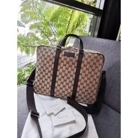 ราคา Gucci canvas briefcases (5645802393)