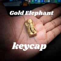 ราคา ส่งฟรี Artisan keycap Gold Elephant (24477119055)