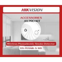 ราคา Hikvision Wireless Photoelectric Smoke Detector เครื่องตรวจจับควันไฟ รุ่น DS-PDSMK-S-WB (19266125753)