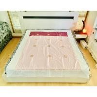 ราคา ผ้าห่ม ขนาด 5.5-6ฟุต ผ้าแพรสีม่วงชมพูปักลายวินเทจ (ใหม่) มือสองขายตามสภาพ สินค้าญี่ปุ่น-เกาหลีแท้ (13165550198)