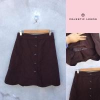 ราคา กระโปรงกางเกงสั้น สีน้ำตาล MAJESTIC LEGON (6478712622)