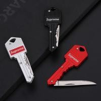 ราคา ✜ ▫ SUPREME✧₪☁มีดพกกุญแจกลางแจ้งขนาดเล็กพกพาอเนกประสงค์ สตรีทแฟชั่น SUPREME พวงกุญแจ ตกแต่งรถเอาตัวรอดภาค (19582243167)