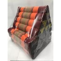 ราคา หมอนอิงไทย ลายขิต 10 ช่อง ผ้าโทเร พร้อมเบาะ 3 ตอน ของฝากจากภาคอีสาน (6359879815)