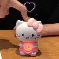 ราคา Hello Kitty ตุ๊กตาเสียง LED Sanrio Cinnamoroll My Melody Kuromi Say I Love You ของเล่นคู่สําหรับของเล่นวันวาเลนไทน์ (26201471057)