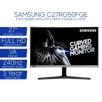 ราคา MONITOR (จอมอนิเตอร์) SAMSUNG LC27RG50FQEXXT 27" VA 240Hz CURVE Warranty 3 - Y (7426215513)