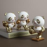 ราคา ตุ๊กตาหมีแพนด้า ของตั้งโชว์ ตกแต่งบ้าน ห้องนั่งเล่ ห้องรับแขก set3ตัว (8947397125)