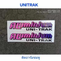 ราคา สติ๊กเกอร์ คำเตือน UNITRACK ติดอาร์ม สีชมพู (KAWASAKI KR SERPICO VICTOR ) (5701259468)
