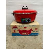 ราคา กระทะไฟฟ้า ยี่ห้อ International รุ่น MT-810 แบบไม่มีซึ้ง สีแดง (26455265672)