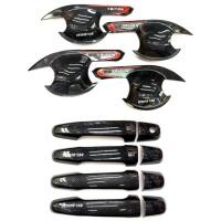 ราคา เบ้ารองมือเปิด+ครอบมือจับ TRITON ไทรทันใหม่ ปี2015-2019 4ประตู ลายเคฟล่า (2686001881)