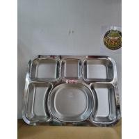 ราคา Zebra ถาดหลุมเหลี่ยม6ช่อง ตราหัวม้าลาย สแตนเลส 132040 (26656082227)