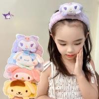 ราคา ที่คาดผมล้างหน้า Girl Kuromi Girl Wash Sanrio หมวกผ้ากํามะหยี่น่ารัก (28316165088)