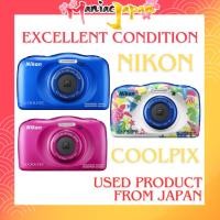 ราคา [ กล้องมือสองจากญี่ปุ่น ] กล้องดิจิตอล Nikon COOLPIX W100 Waterproof W100BL Coolpix (24433481136)