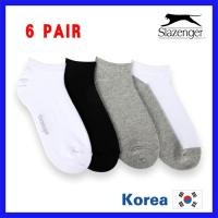 ราคา Slazenger รองเท้าผ้าใบ แขนสั้น ผ้าฝ้าย สําหรับผู้ชาย 6 คู่ (25374204325)