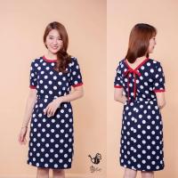 ราคา เดรสลายจุด งานป้าย มือ2 (3945724748)