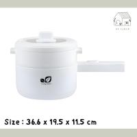 ราคา กระทะไฟฟ้า หม้อไฟฟ้า หม้อสุกี้ หม้ออเนกประสงค์ ต้ม ผัด ทอด นึ่ง ไม่ติดกระทะ 2L (13922569531)