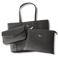 ราคา BSC Bag&Luggage กระเป๋าสะพายข้าง รุ่น Pround SET - สีดำ ( เซ็ท 3 ชิ้น ) (29062406708)