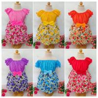 ราคา พร้อมส่ง ชุดเด็กลายดอก ชุดสงกรานต์ ชุดทองกวาว (21073650739)