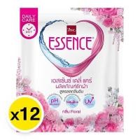 ราคา Essence น้ำยาซักผ้า เอสเซ้นซ์ กลิ่น Floral ( สีชมพู ) ชนิดซอง 30 มล. แพ็ค 12 ซอง (22347749762)