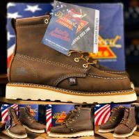 ราคา Thorogood 814-4203 Moc toe made in USA (24134919337)