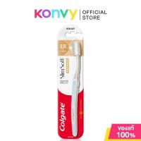 ราคา Colgate Slim Soft Plaque Release Toothbrush 1pc แปรงสีฟันคอลเกต สลิมซอฟท์ พลัค รีลีส. (28708499549)