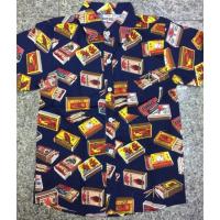 ราคา เสื้อเชิ๊ตเด็กผู้ชาย สไตล์วินเทจ สีกรมท่า ลายกล่องไม้ขีดไฟ (7647203798)