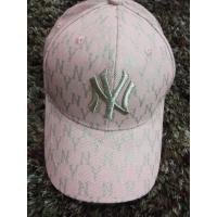 ราคา หมวกNY สภาพใหม่ 100% สีชมพูพาสเทลปักเงิน สวยมากกก (6648422900)