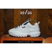 ราคา รองเท้า fila disruptor ฟิลล่ามือสองแบรนแท้ ไซด์ 39/25 ซม. (9035017964)
