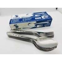 ราคา ช้อน+ซ้อม ตราหัวช้าง ช้อนสแตนเลส 12/คู่ /1กล่อง (5144061865)