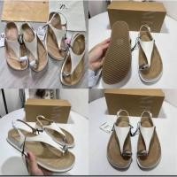 ราคา รองเท้ารัดส้น Zara พื้นนิ่ม กันลื่นหนา สายรัดส้น ส่สบาย size 37 (งานแฟชั่น) ไม่เคยใส่ (25886310321)