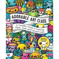 ราคา Adorable Art Class A Complete Course in Drawing Plant, Food, and Animal Cuties: Includes 75 Step-by-Step Tutorials (16597623374)