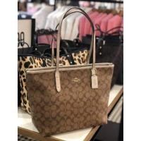 ราคา New coach Tote​ 16"zip (2642205835)
