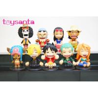 ราคา Straw Hat Pirates New World Set ของแท้ JP แมวทอง - Besmile Bandai [โมเดลวันพีช] (9 ตัว) (11844980484)