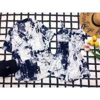 ราคา ชุดคู่ลายหินอ่อนสุดน่ารัก เสื้อเชิ้ตคอปก+จั๊มสูทขาสั้นคู่กันน่ารักกก (927492910)