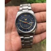 ราคา Seiko 5 Automatic หน้าน้ำเงินเข็มวิแดง (23557401825)