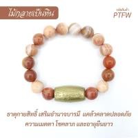 ราคา กำไล หินไม้กลายเป็นหิน ร้อยรวมกับตะกรุด ลูกสะกด รุ่นแรก พระอาจารย์ตุ๋ย วัดนิมิตโพธิญาณ อ.เพ็ญ จ.อุดรธานี ขนาด 10 มม. (18554498822)