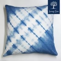ราคา Shibori Indigo Pillow Cover ปลอกหมอนอิง มัดย้อม สไตล์ชิโบริ แบบญี่ปุ่น (1083369406)