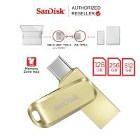 ราคา SanDisk Ultra® Dual Drive Luxe USB Type-C 128GB 256GB 512GB (SDDDC4_GOLD)แฟลชไดรฟ์ iPhone15 iPhone16 (25907903453)