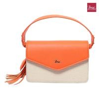 ราคา BSC Bag&Luggage กระเป๋าถือ+สายสะพายยาว รุ่น Gainar - สีส้ม (23148397207)