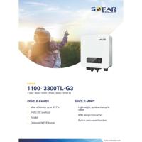ราคา SOFAR Inverter Ongrid 1.6Kw/ 3.3Kw/ 5Kw/ 5.5Kw/ 7.5Kw/ 11Kw + Wifi +กันย้อน รับประกันสินค้า 5ปี ผ่านPEA/MEA (19669248074)