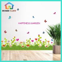 ราคา สติ๊กเกอร์ติดผนัง Wall Sticker วอลเปเปอร์สติ๊กเกอร์ Vintage แต่งบ้าน 3D Wallpaper สวนแห่งความสุข Happy Garden พร้อมส่ง (2558594232)