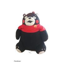 ราคา ตุ๊กตาหมีคุมะมงตัวใหญ่แบบนั่งใส่เสื้อสีแดงและเต่าทองเกาะหัว (4583696848)