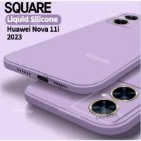 ราคา เคสซิลิโคนนิ่ม ทรงสี่เหลี่ยม กันกระแทก สําหรับ Huawei Nova 11i 2023 Huawei Nova 11i Nova11i 11 i Nova11 Pro 11Pro 2023 4G 5G (18690308830)